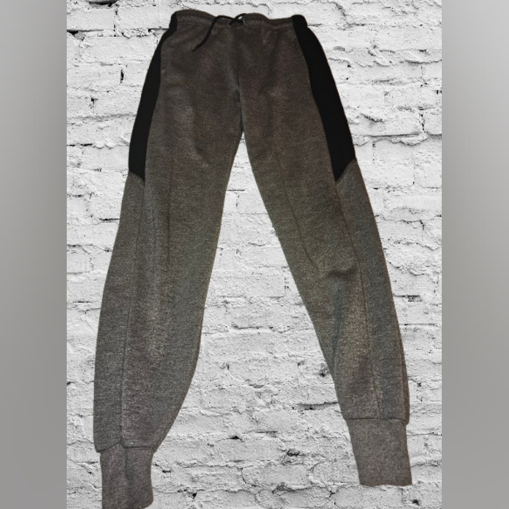 Game Time Kids Gray and Black Joggers